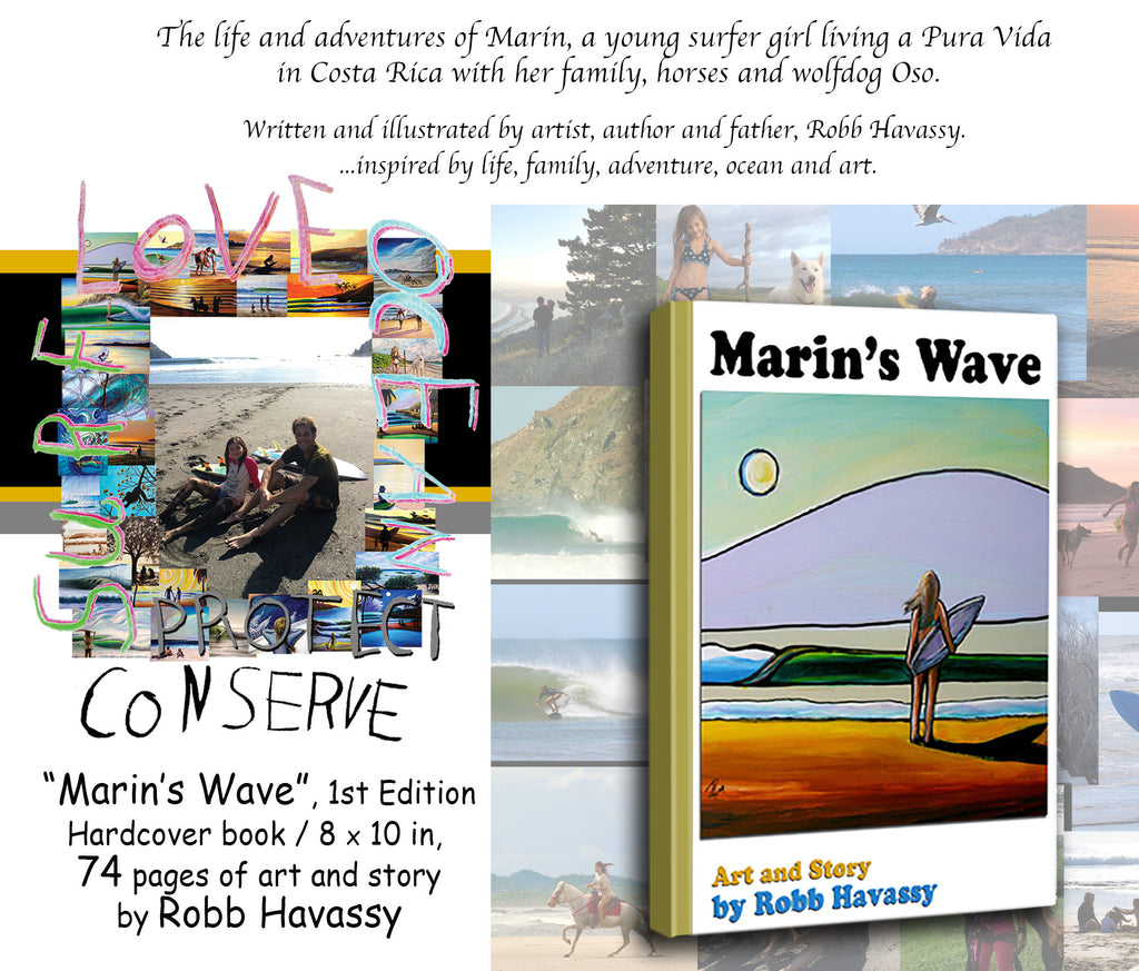 ORDER "MARIN'S WAVE" (Collector's Edition) Hardcover Book