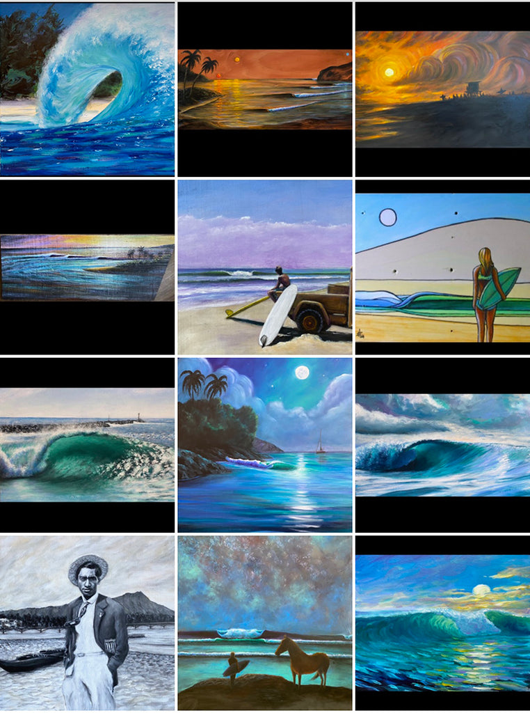 PRESALE-2024 "A SURF ODYSSEY" Surf Art Calendar