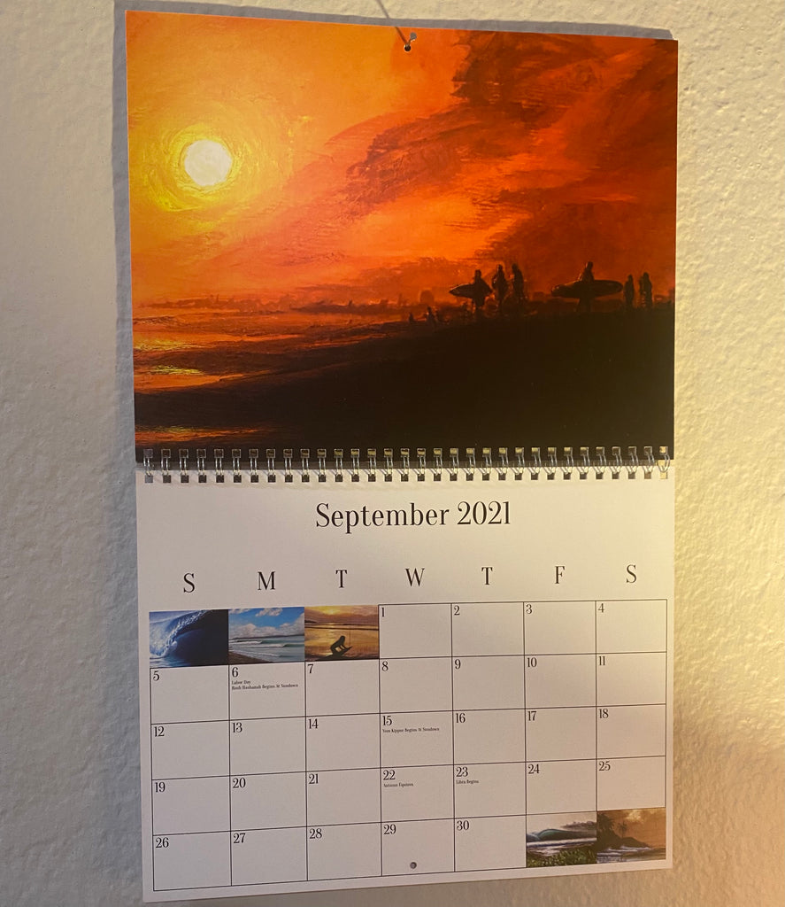 2023 "A SURF ODYSSEY" Surf Art Calendar